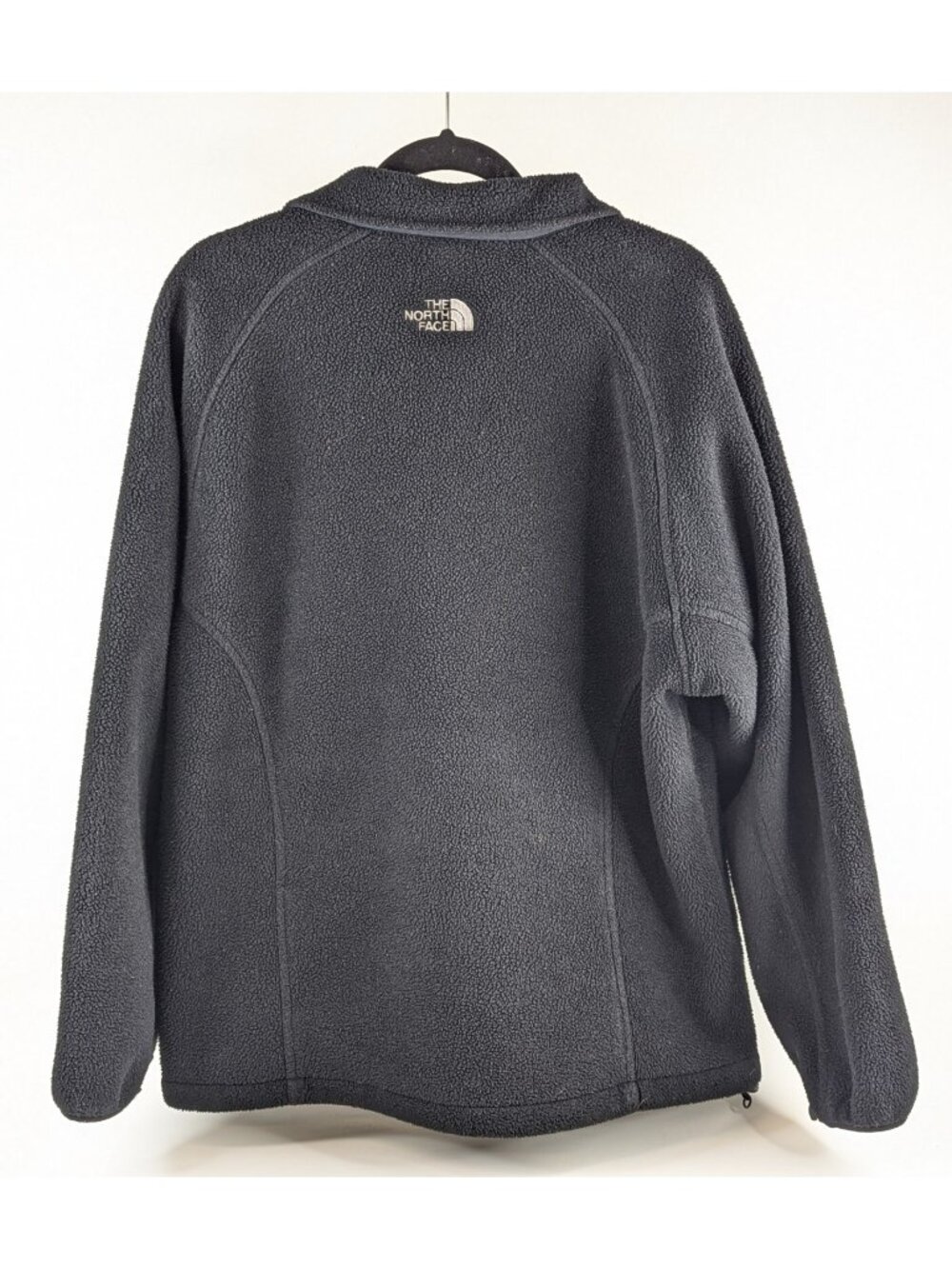 The North Face Women’s XL Polartec Fleece Jacket – Full Zip Black Coat - EUC - Picture 2 of 12